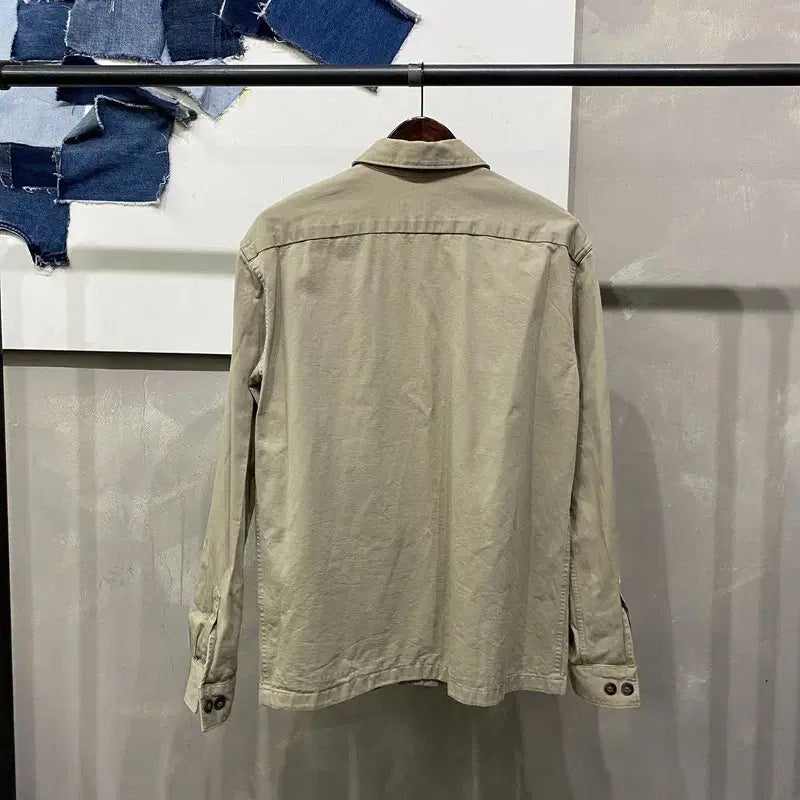 [BUNJANG] Giordano Casual Basic Multi-Pocket Work Jacket / (100) 지오다노 캐주얼 베이직 멀티포켓 셔츠 워크자켓