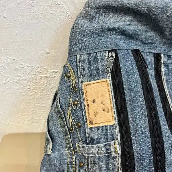 [BUNJANG] Vintage Denim Backpack / 일본빈티지 리메이크 데님 백팩