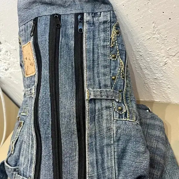 [BUNJANG] Vintage Denim Backpack / 일본빈티지 리메이크 데님 백팩