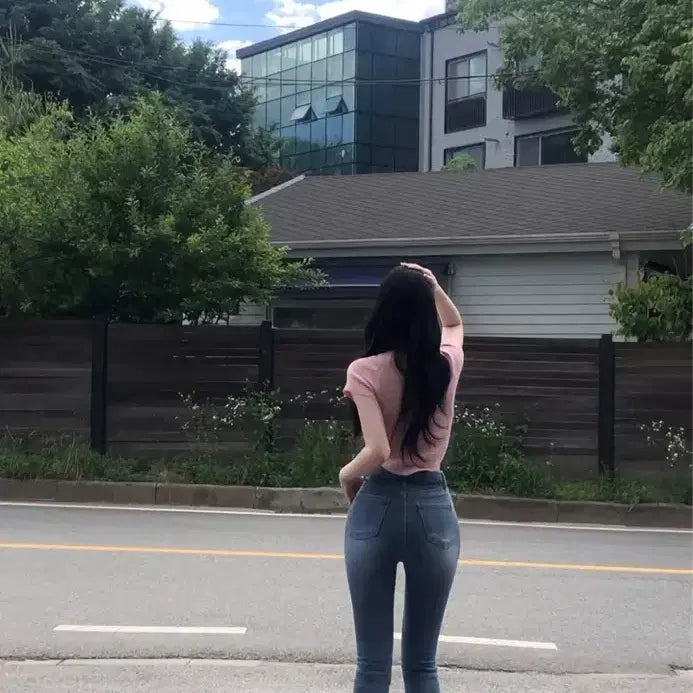 [BUNJANG] IVE Bootcut Denim Pants / 아이레브 부츠컷 데님팬츠