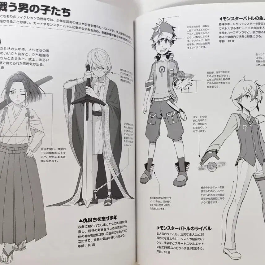 [BUNJANG] Drawing Technique Books 5-Book Bundle Set / (무료배송)인체 드로잉/미남 포즈집/만화그리기 작법서 등 5권 세트