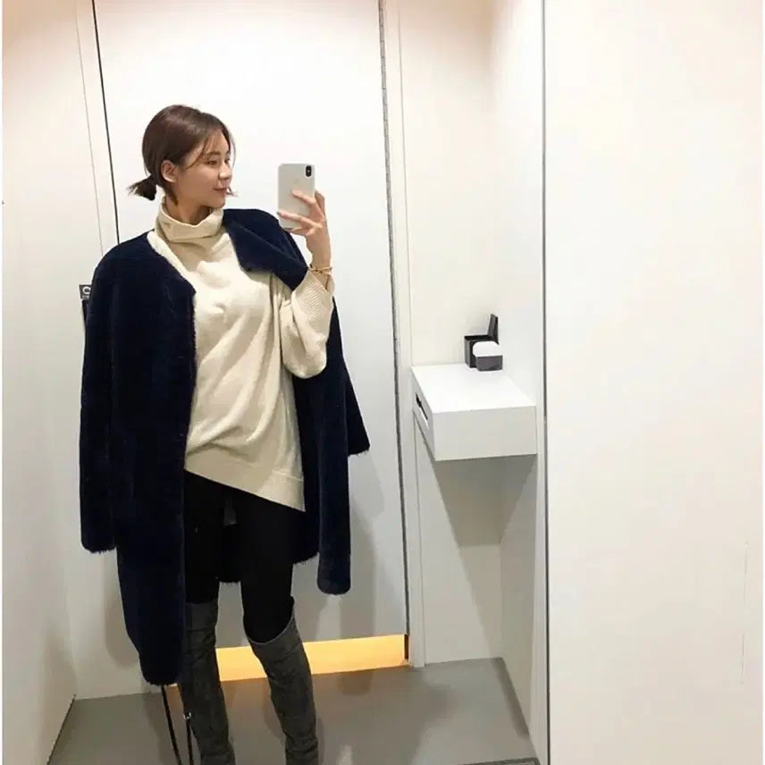 [BUNJANG] Yumer Reversible Mustang / 유메르 리버서블 무스탕