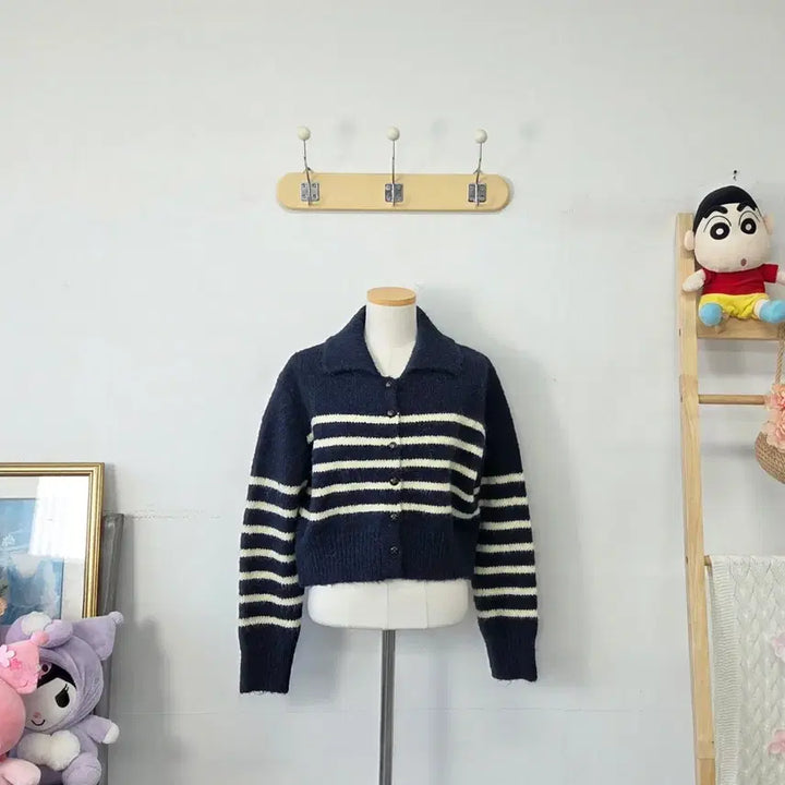 [SOLD OUT] 빈티지 만원샵 DENALI 카라 니트 가디건