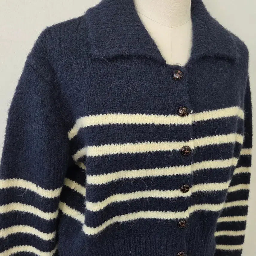 [SOLD OUT] 빈티지 만원샵 DENALI 카라 니트 가디건