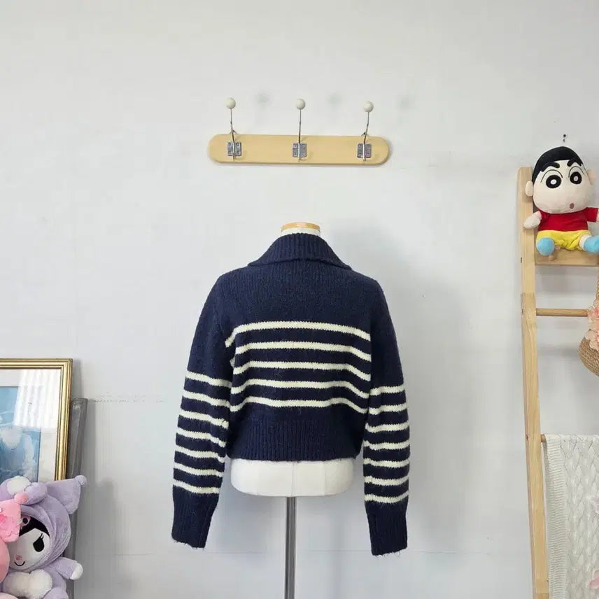 [SOLD OUT] 빈티지 만원샵 DENALI 카라 니트 가디건