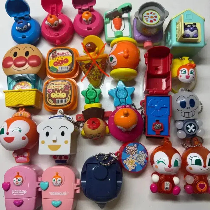 [BUNJANG] Anpanman Gacha Bundle Set / 호빵맨 가챠 일괄 급처 할인 싸게팔아용 호빵맨가챠 고전 희귀
