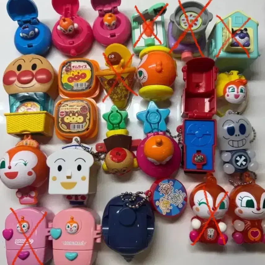 [BUNJANG] Anpanman Gacha Bundle Set / 호빵맨 가챠 일괄 급처 할인 싸게팔아용 호빵맨가챠 고전 희귀