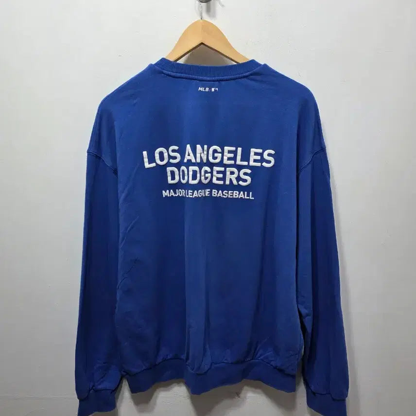 [BUNJANG] MLB LA Dodgers Blue Sweatshirt M / MLB LA 다저스 블루 맨투맨 티셔츠 M