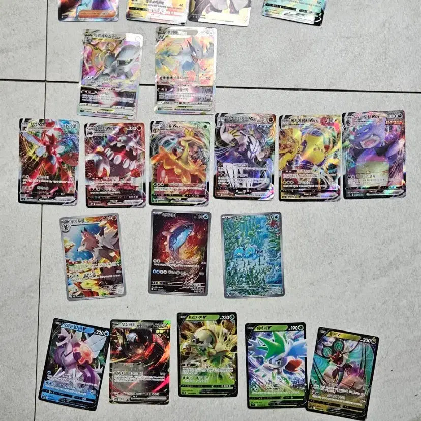[BUNJANG] Pokemon V/VMAX Bundle Set / 포켓몬 카드 V/VMAX 일괄