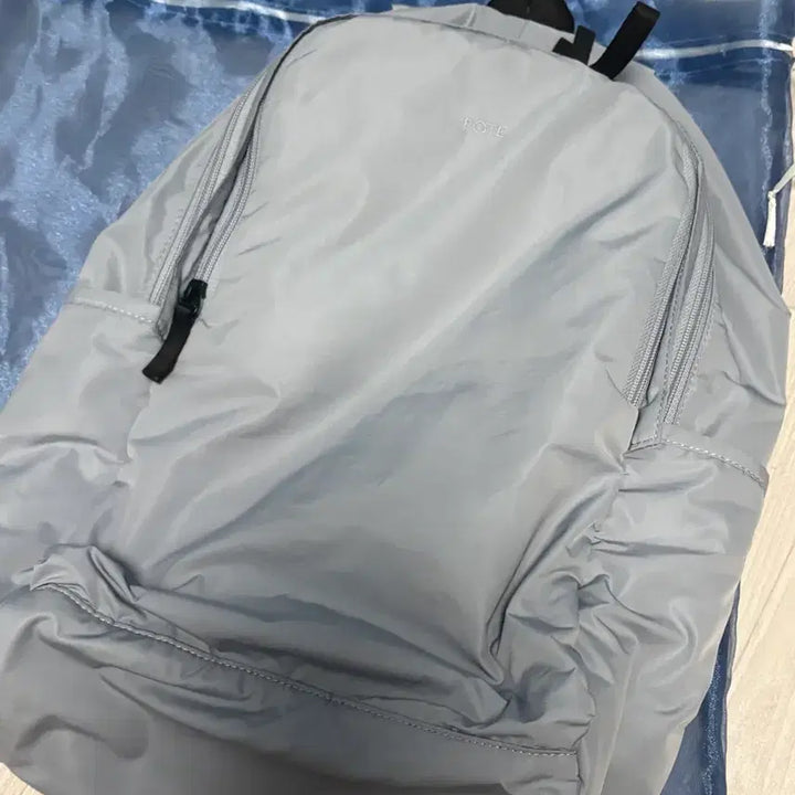 [BUNJANG] POTE Backpack Blue Gray Classic Backpack / 포테 백팩 블루그레이 0002 HideSlot Classic Backpa