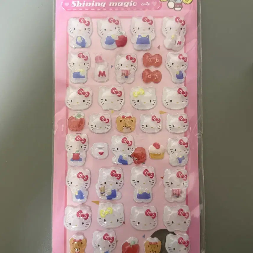 [BUNJANG] Sanrio Hello Kitty 3D Sticker / 산리오 키티 봉봉 스티커 헬로키티 입체 스티커