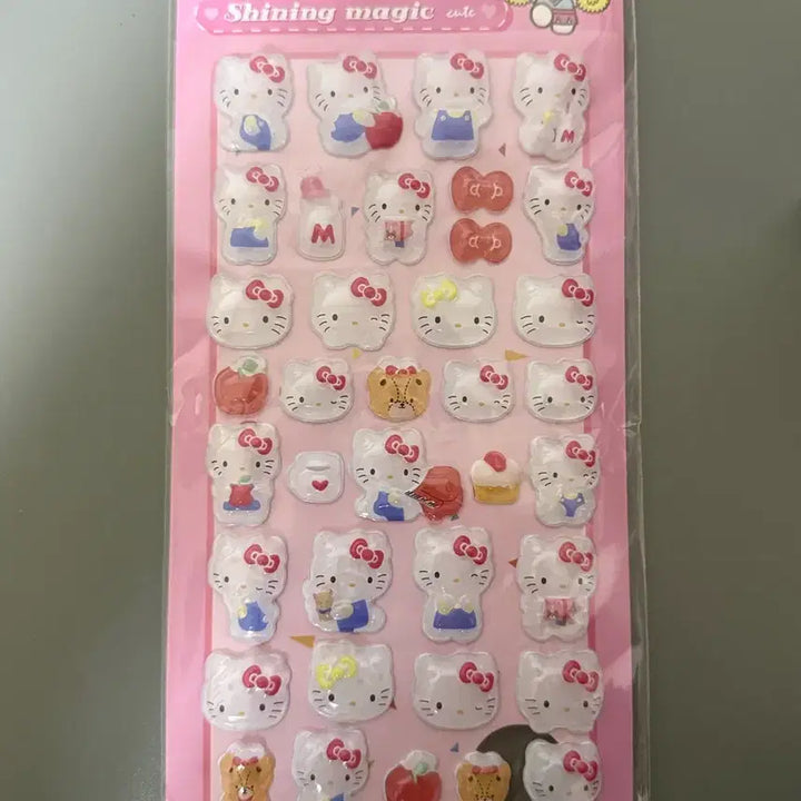 [BUNJANG] Sanrio Hello Kitty 3D Sticker / 산리오 키티 봉봉 스티커 헬로키티 입체 스티커