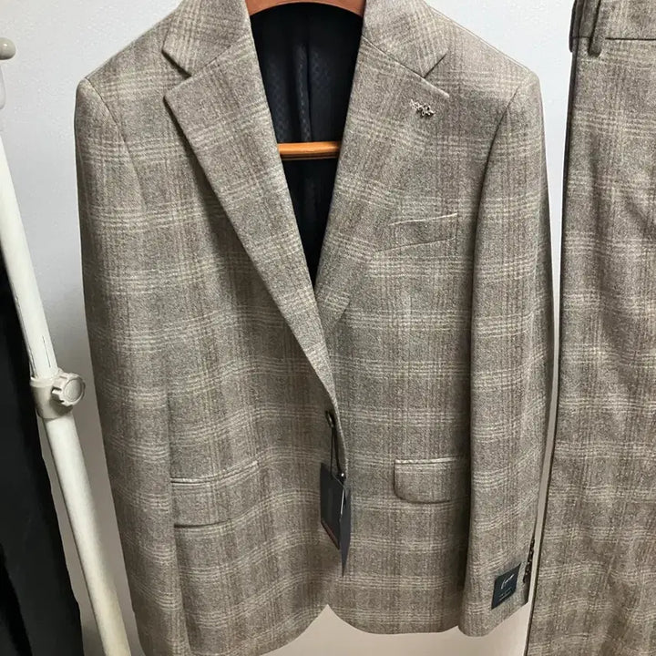 [BUNJANG] Sieg Fahrenheit Suit Set - Beige - New / 파렌하이트 이태리 말라네 원단 정장세트