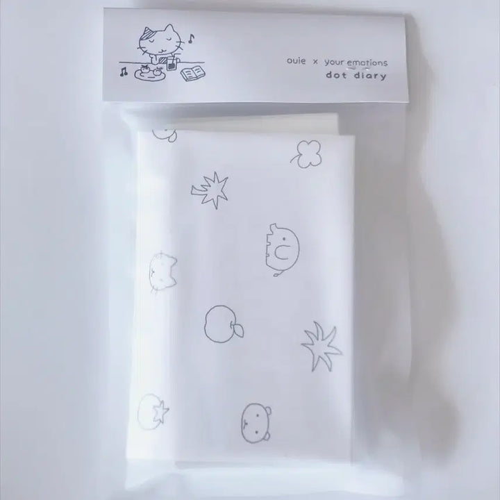 [BUNJANG] Woo!ah! Your Emotion Dot Ivory Diary / 우이 유어이모션 도트 아이보리 다이어리