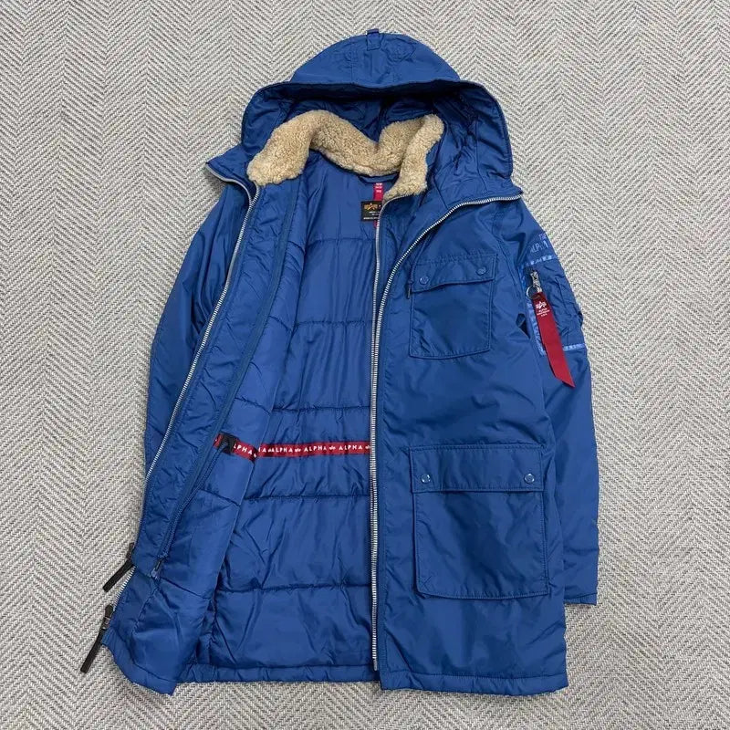 [BUNJANG] Alpha Industries Nylon Work Padded Jacket / 알파인더스트리 나일론 워크 패딩 v1585