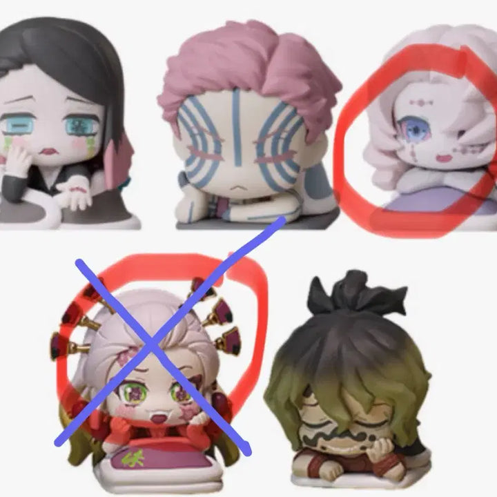 [BUNJANG] Demon Slayer Rui Figure / 귀멸의칼날 오네무탄 루이