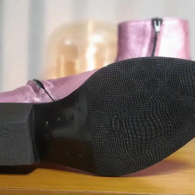 [SOLD OUT] 생로랑 메탈릭 산티아그 웨스턴 부츠