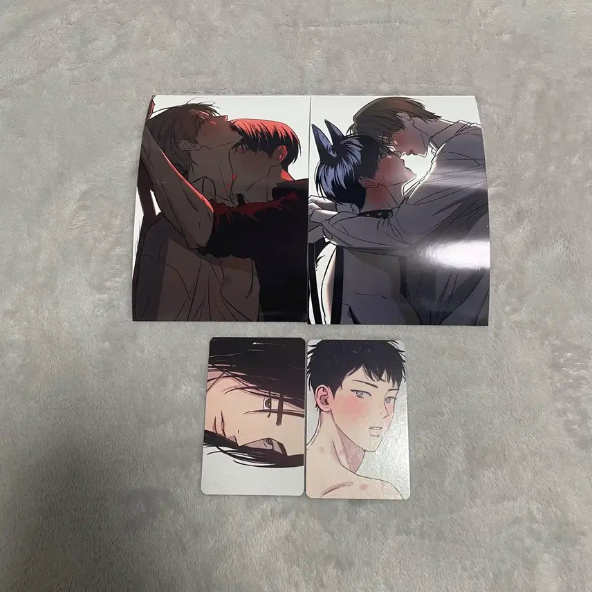 [BUNJANG] Mr. Blue Collection Photocard Bundle Set / 미스터블루 봄툰 레진 컬렉션 포카 다 주는 남자 프박 프린팅박스 bl 비