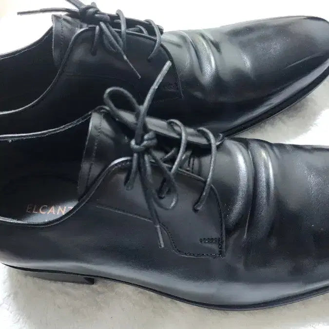 [BUNJANG] Elcanto Men's Black Shoes 265mm / 엘칸토 남성 블랙 구두 265mm