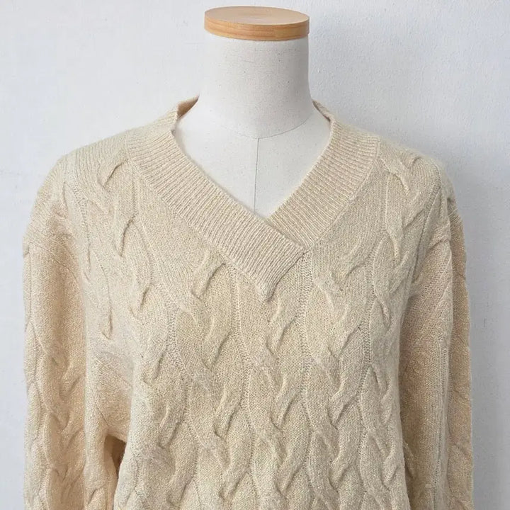 [BUNJANG] Cachrel Yellow Twinkle Knit / 빈티지 만원샵 Cachrel 옐로우 트윙클 니트