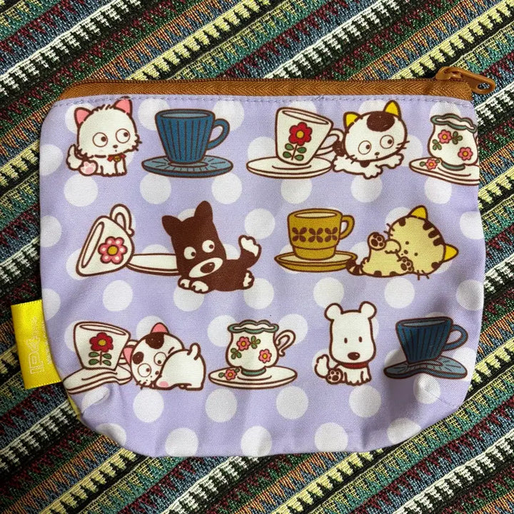 [BUNJANG] Tama and Friends Double-Sided Pouch / 타마와친구들 양면 파우치