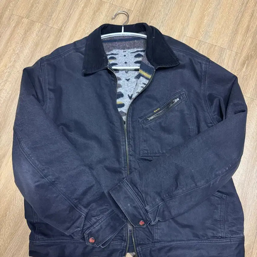 [BUNJANG] Capital Denim Reversible Work Jacket / 캐피탈 14oz 데님 본 라이닝 리버시블 워크 자켓