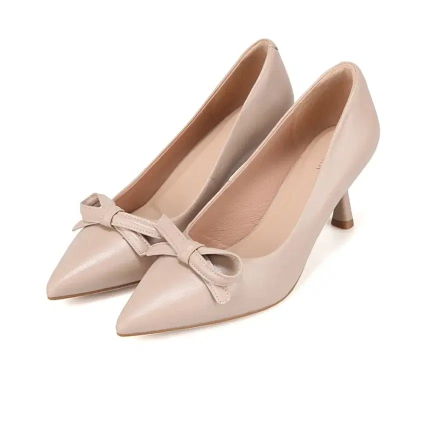 [BUNJANG] Barbara Beige Heels / 바바라 구두