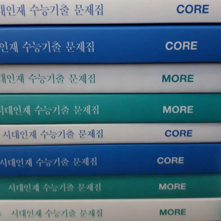 [BUNJANG] Sidaeinjae Core More Math 1 Math 2 Bundle Set / [새책]2027 시대인재 기출 수학1 수학2 코어 모어 일괄