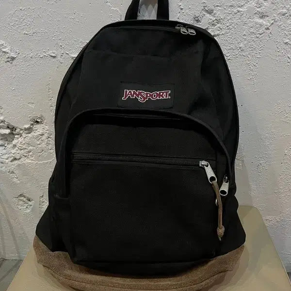 [BUNJANG] JanSport Suede Backpack / 잔스포츠 스웨이드 백팩