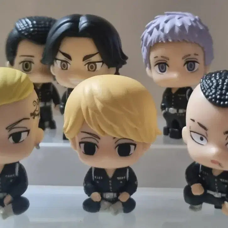 [BUNJANG] Tokyo Revengers Doman Founding Mini Figure SD Gacha Mikey Kazutora Draken / 도리벤 도만 창설 결성 미니 피규어 sd 가챠 마이키 카즈토라 드라켄