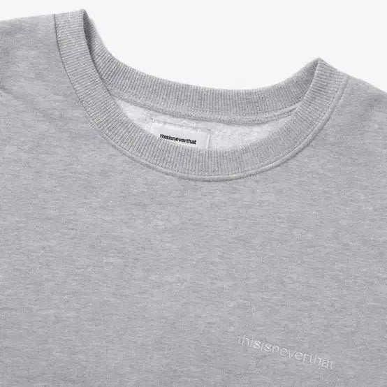 [BUNJANG] thisisneverthat Gray Sweatshirt M / 디스이즈네버댓 회색 맨투맨 티셔츠 M