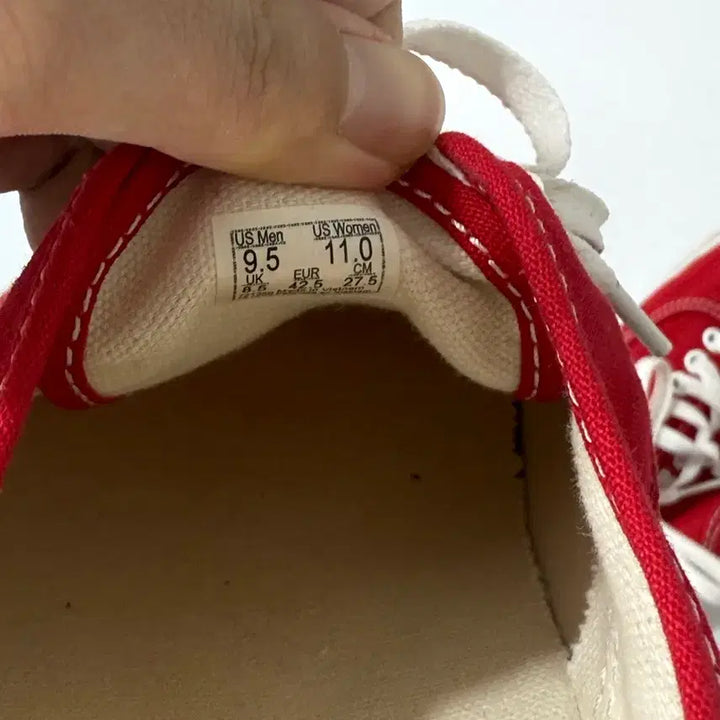 [BUNJANG] Vans Red 275 / 반스 레드 275