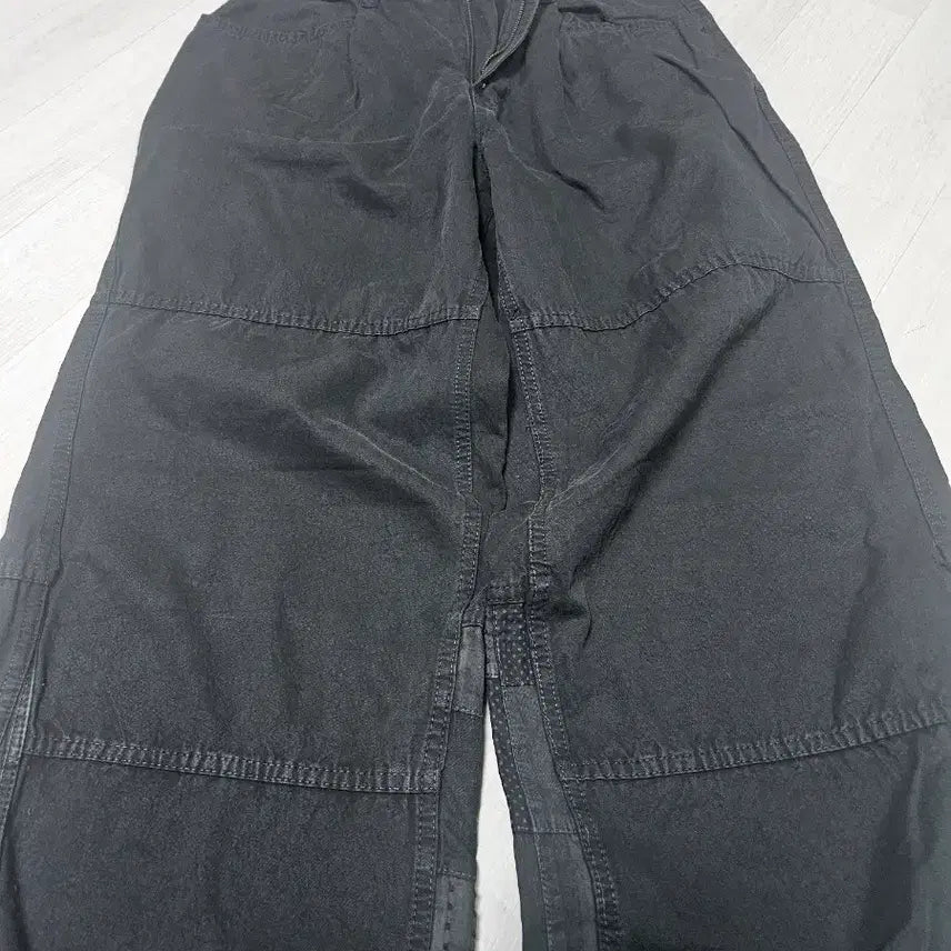 [BUNJANG] Arvan Section Line Patchwork Pants Charcoal / [2] 아르반 섹션라인 패치워크 팬츠 차콜