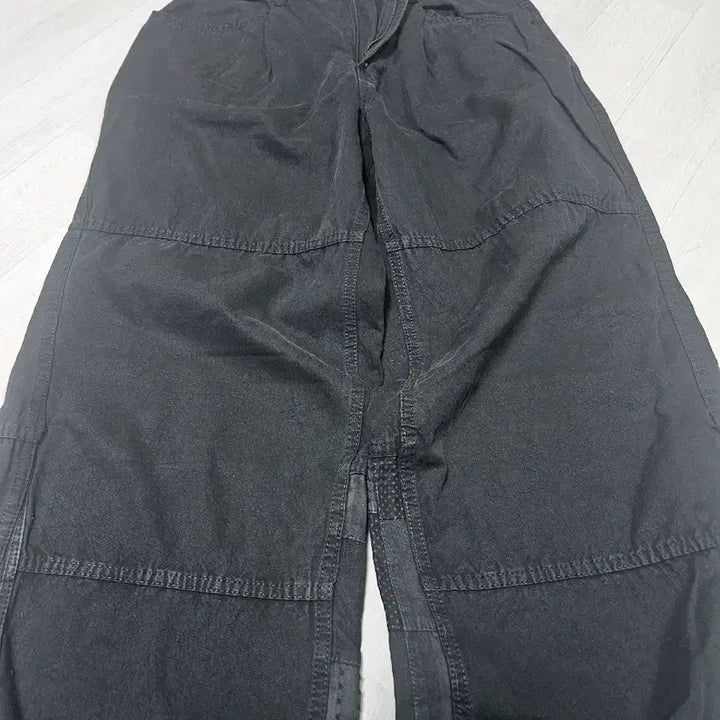 [BUNJANG] Arvan Section Line Patchwork Pants Charcoal / [2] 아르반 섹션라인 패치워크 팬츠 차콜