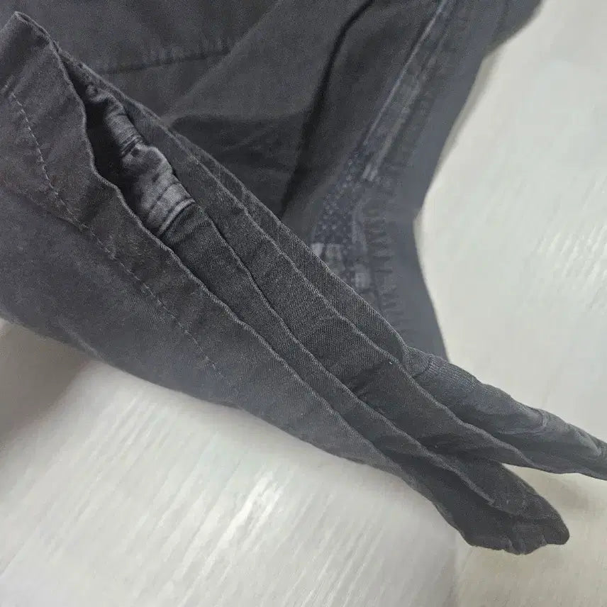 [BUNJANG] Arvan Section Line Patchwork Pants Charcoal / [2] 아르반 섹션라인 패치워크 팬츠 차콜