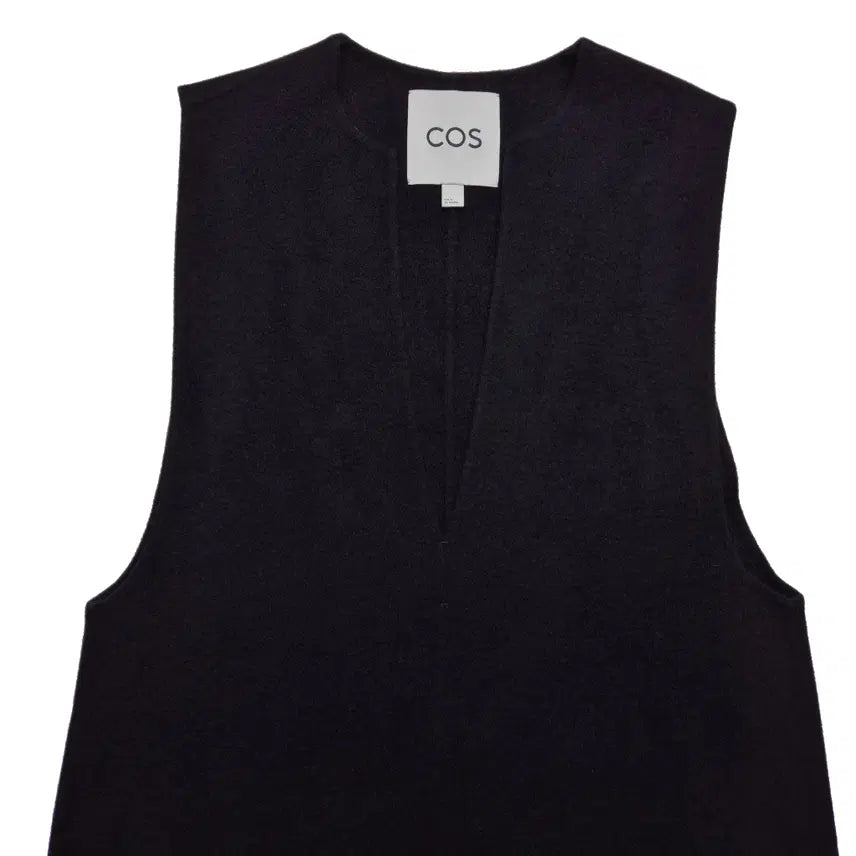 [BUNJANG] COS Sleeveless Wool V-Neck Dress / [34] 코스 슬리브리스 울 V넥 드레스