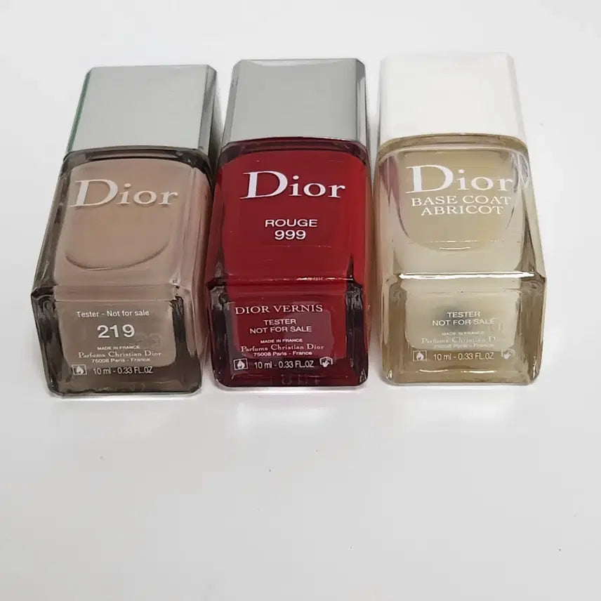 [BUNJANG] Dior Nail Polish Bundle Set / 디올 구형 네일 3종