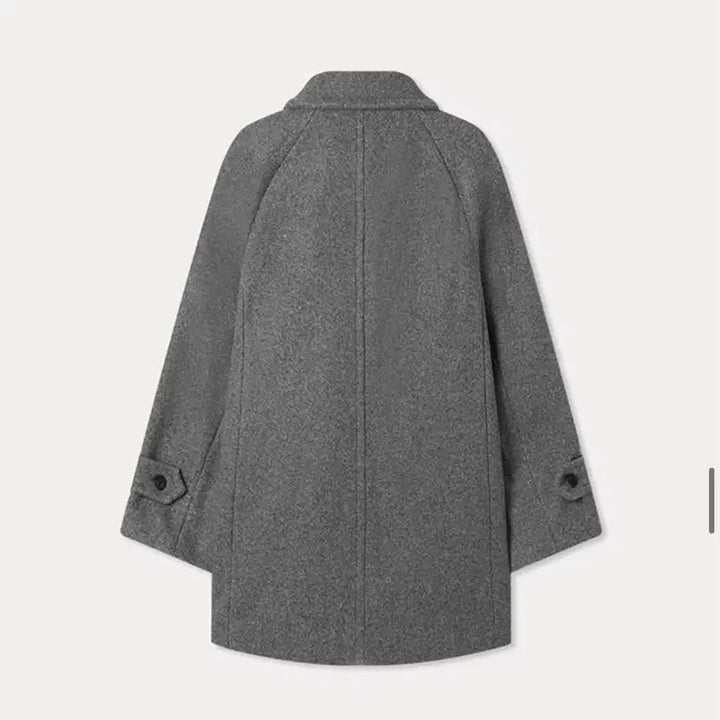 [BUNJANG] Mee-ssi Stand Collar Half Coat - Gray / 미쏘 스탠카라 하프코트 그레이