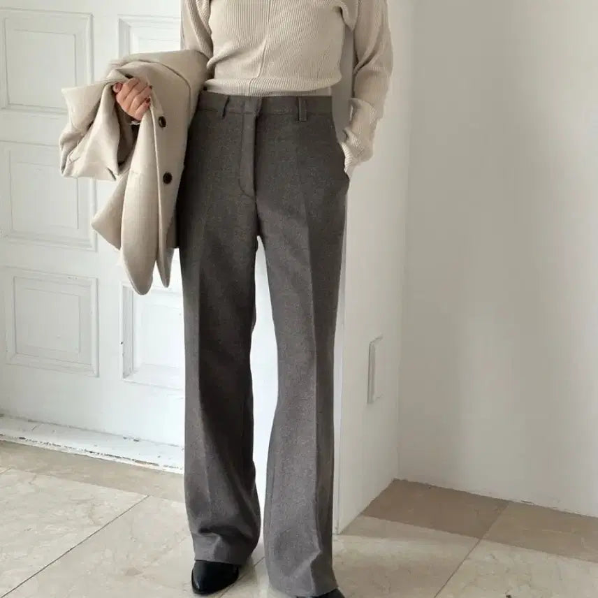 [BUNJANG] Unisex Wool Slacks (M) / (새상품) 울 슬랙스(M)