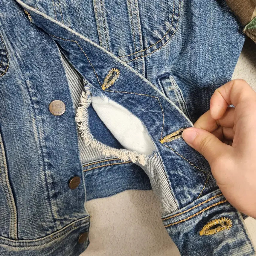 [BUNJANG] Lee Denim Jacket M / 90s Lee 데님 자켓 M