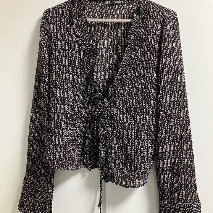 [BUNJANG] ZARA Pattern Blouse M / 자라 패턴 블라우스 M