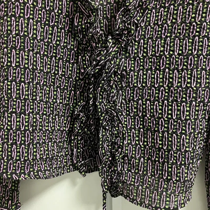 [BUNJANG] ZARA Pattern Blouse M / 자라 패턴 블라우스 M