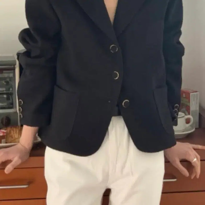 [BUNJANG] Founders Tweed Jacket (Black) / 파운더스 트위드 자켓(블랙)