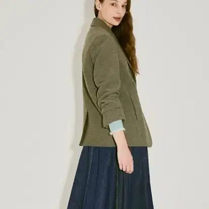 [BUNJANG] Lanvin Collection Crinkle Wool Jacket / 랑방컬렉션 크링클 울 자켓 66 사이즈 정품