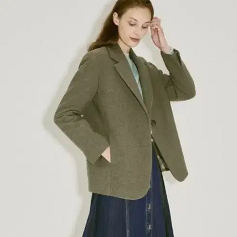 [BUNJANG] Lanvin Collection Crinkle Wool Jacket / 랑방컬렉션 크링클 울 자켓 66 사이즈 정품