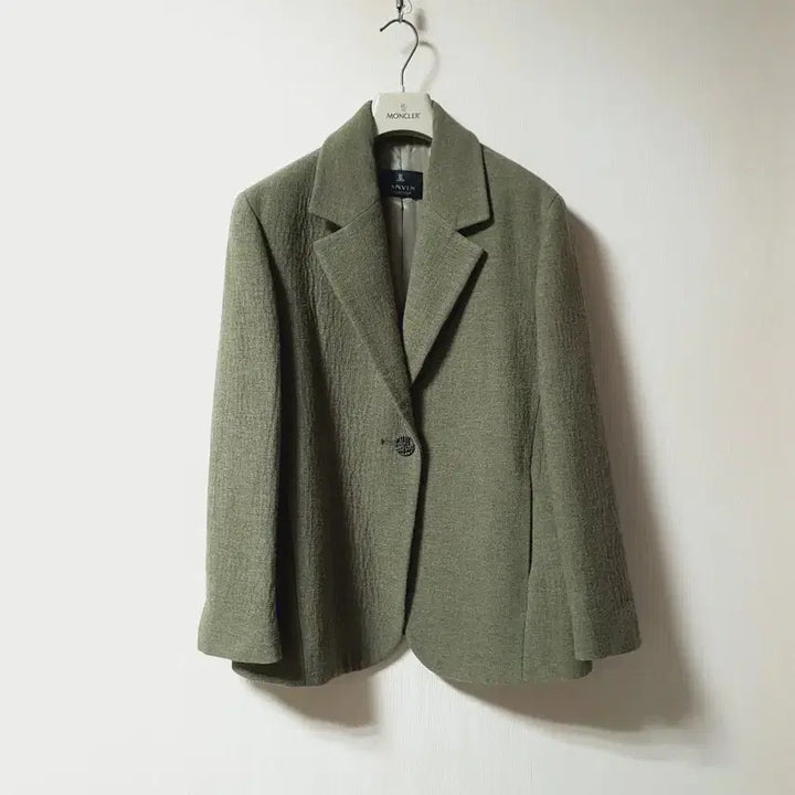 [BUNJANG] Lanvin Collection Crinkle Wool Jacket / 랑방컬렉션 크링클 울 자켓 66 사이즈 정품