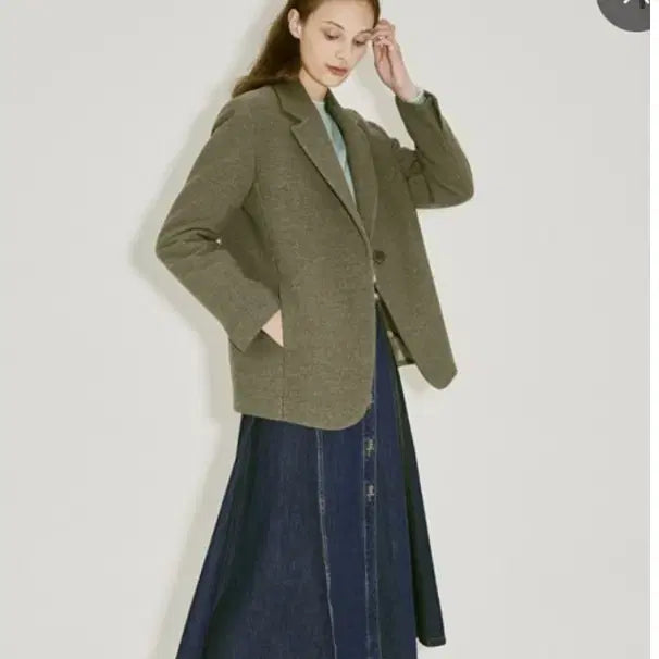 [BUNJANG] Lanvin Collection Crinkle Wool Jacket / 랑방컬렉션 크링클 울 자켓 66 사이즈 정품