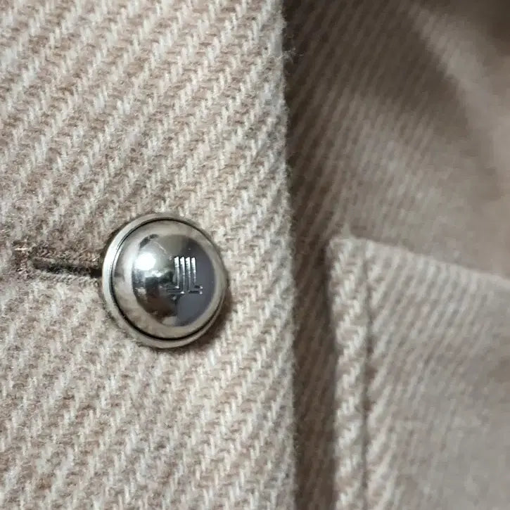 [BUNJANG] Lanvin Collection Wool Jacket - Beige, Size 55 / 랑방컬렉션 돔버튼 울 자켓 55 사이즈 정품