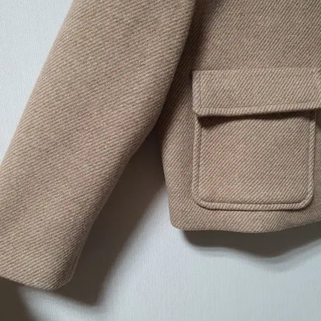 [BUNJANG] Lanvin Collection Wool Jacket - Beige, Size 55 / 랑방컬렉션 돔버튼 울 자켓 55 사이즈 정품