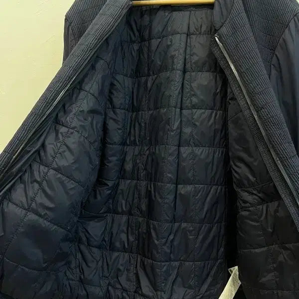[BUNJANG] Calvin Klein Padded Bomber Jacket Navy L / 캘빈클라인 패디드 봄버자켓 네이비 L